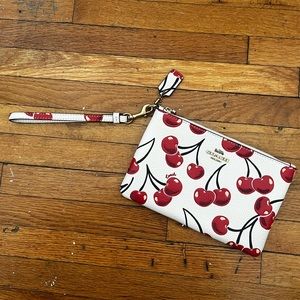 Coach - Small Wristlet with Cherry Print - NWT